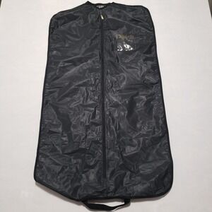 Vintage Dillard's Garment Bag Black Zipper Closure Dust Cover Travel Storage EUC